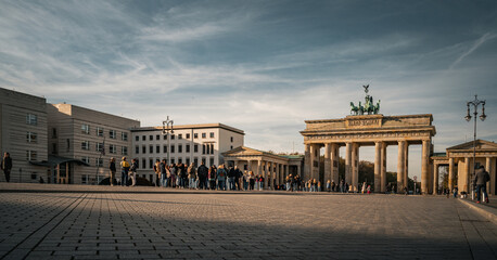 Fototapeta na wymiar Brandenburg Gate in Berlin