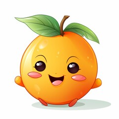 Obraz premium Happy Mango Cartoon Mascot