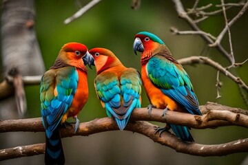 Obraz premium red and yellow macaw