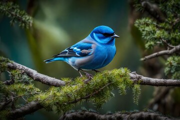 Naklejka premium bird on a branch