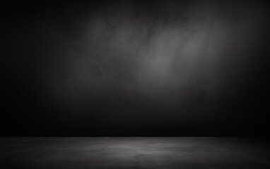 Abstract luxury blur dark grey and black gradient, used as background studio wall for display your