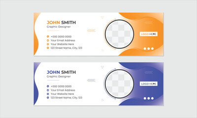 Modern And Minimal Creative Email Signature Design