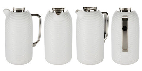 Images of a vacuum flask on a white background
