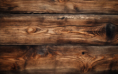 Close up of a rustic wooden plank