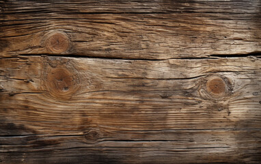 Fototapeta premium Close up of a rustic wooden plank