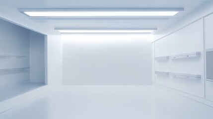 Urban Chic: An Abstract Room in Modern Style Captures the Essence of Metropolitan Living