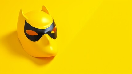 Celestial Glint: An Abstract Hero Mask with a Stellar Background Shimmers with Power