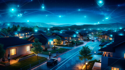 Online community, intelligent households, and digital society. Digital transformation (DX), Internet of Things (IoT), and the concept of a digital network in society