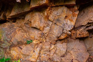 Stone background or texture pattern for outdoors or hiking projects. Very detailed, rough and gritty.