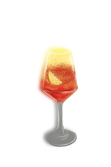 glass of red wine