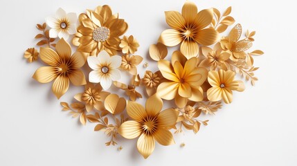  a bunch of flowers that are on a white table top.  generative ai