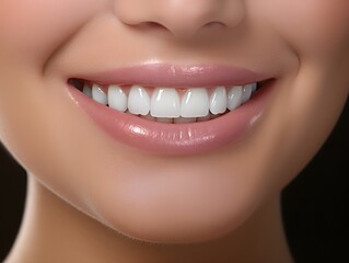 Fototapeta premium Strahlendes Lächeln: Die Schönheit der Zähne