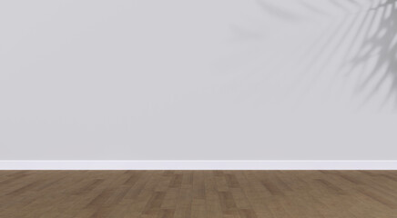 Minimal abstract light grey background for product presentation. Shadow and light from windows