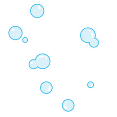 Bubble Freehand Comic Effect Memphis