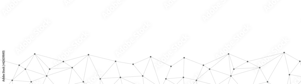 Poster Abstract technology background. Plexus mesh backdrop. Vector