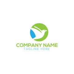 birds logo vector template 