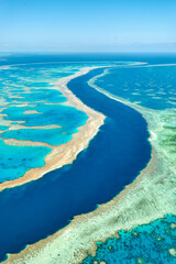 Whitsunday Islands. Great Barrier Reef. Queensland. Australia - obrazy, fototapety, plakaty