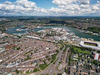 Southampton City Centre, Drone Photography, 48mp 