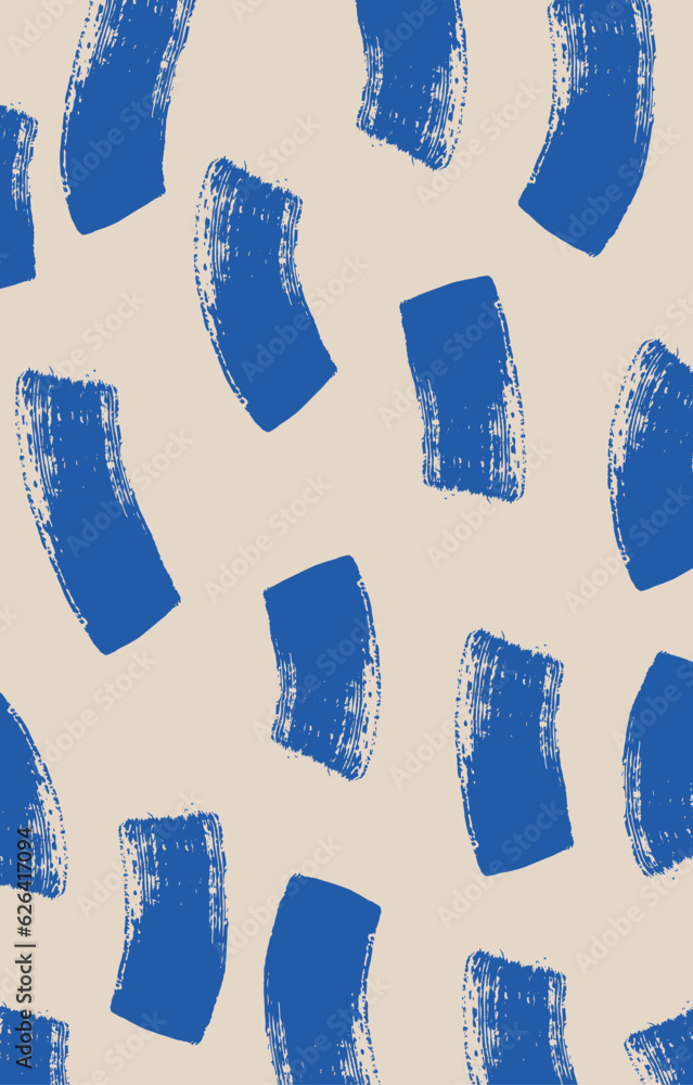 Poster abstract striped shape collage element. playful abstract element.