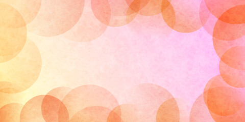 秋　オレンジ　和柄　背景