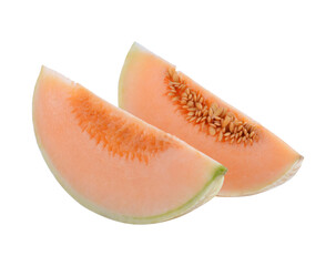 cantaloupe melon isolated  transparent png