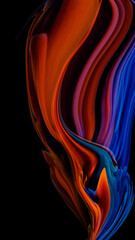 Obraz premium Color design background, Gradient colorful abstract background, luxury abstract for a mobile screen concept,