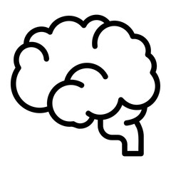 brain line icon