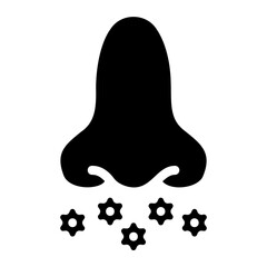 smell glyph icon