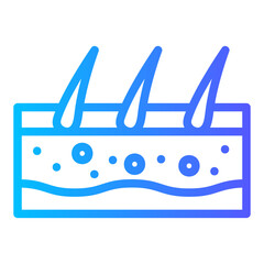 skin gradient icon