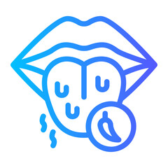 spicy gradient icon