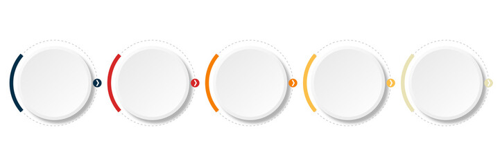 Infographic that provides a detailed report of the business, divided into 5 topics.