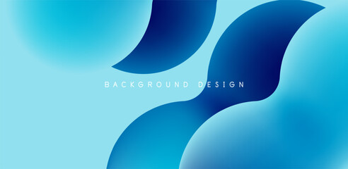 Colorful circle abstract background. Template for wallpaper, banner, presentation, background