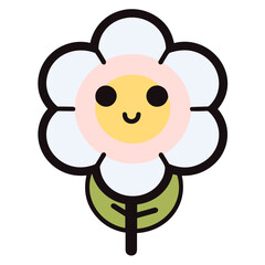 "Kawaii Blooms, A Cute Floral Celebration of Seasons - Spring, Summer, Autumn