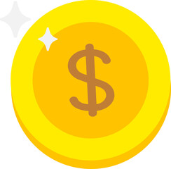 Coin money illustration
