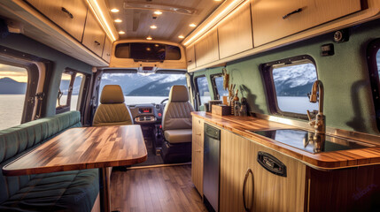 Interior Sprinter Camping Van