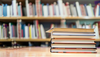 books in a library