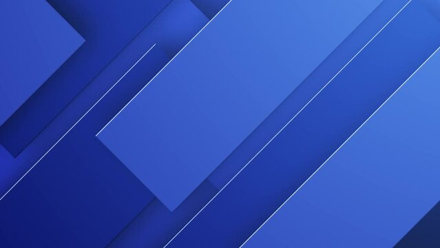 Abstract blue stripes motion futuristic technology background seamless loop