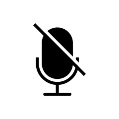 mute icon vector design templates