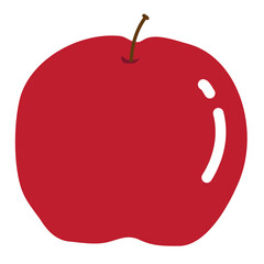the red apple