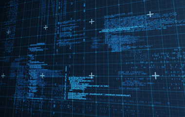 Digital png illustration of digital interface on transparent background