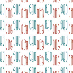 Digital png illustration of red and blue pattern on transparent background