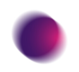 Abstract gradient light leak isolated