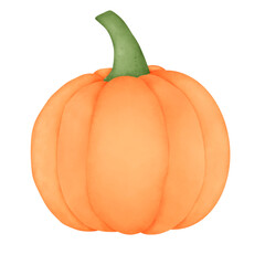 pumpkin watercolor 