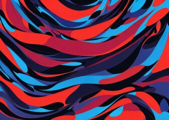 Abstract background mixed colors, red blue purple paints