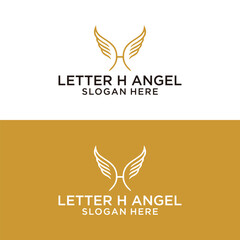 letter h angel