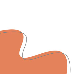 Aesthetic Corner with Line Element 