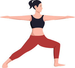 warrior yoga pose asana