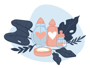 Cosmetics and products for skin care treatment