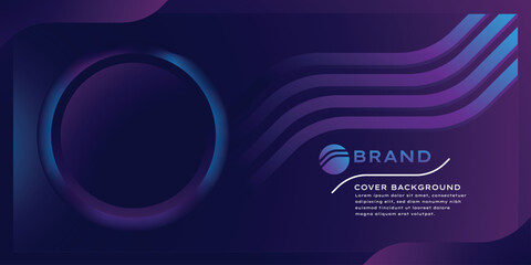 Template curve gradient for business presentation, cover, banner, multimedia, name card
