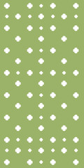 clover acoustic wall hanging pattern